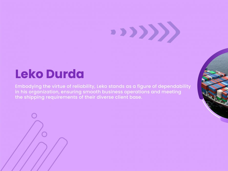 Leko Durda | CEO of ALFED SHIPPING